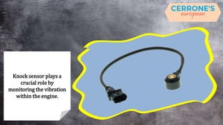 Signs of a Failing Knock Sensor in an Audi PPTX