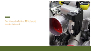 Signs of a Failing Throttle Position Sensor in an Audi PPTX