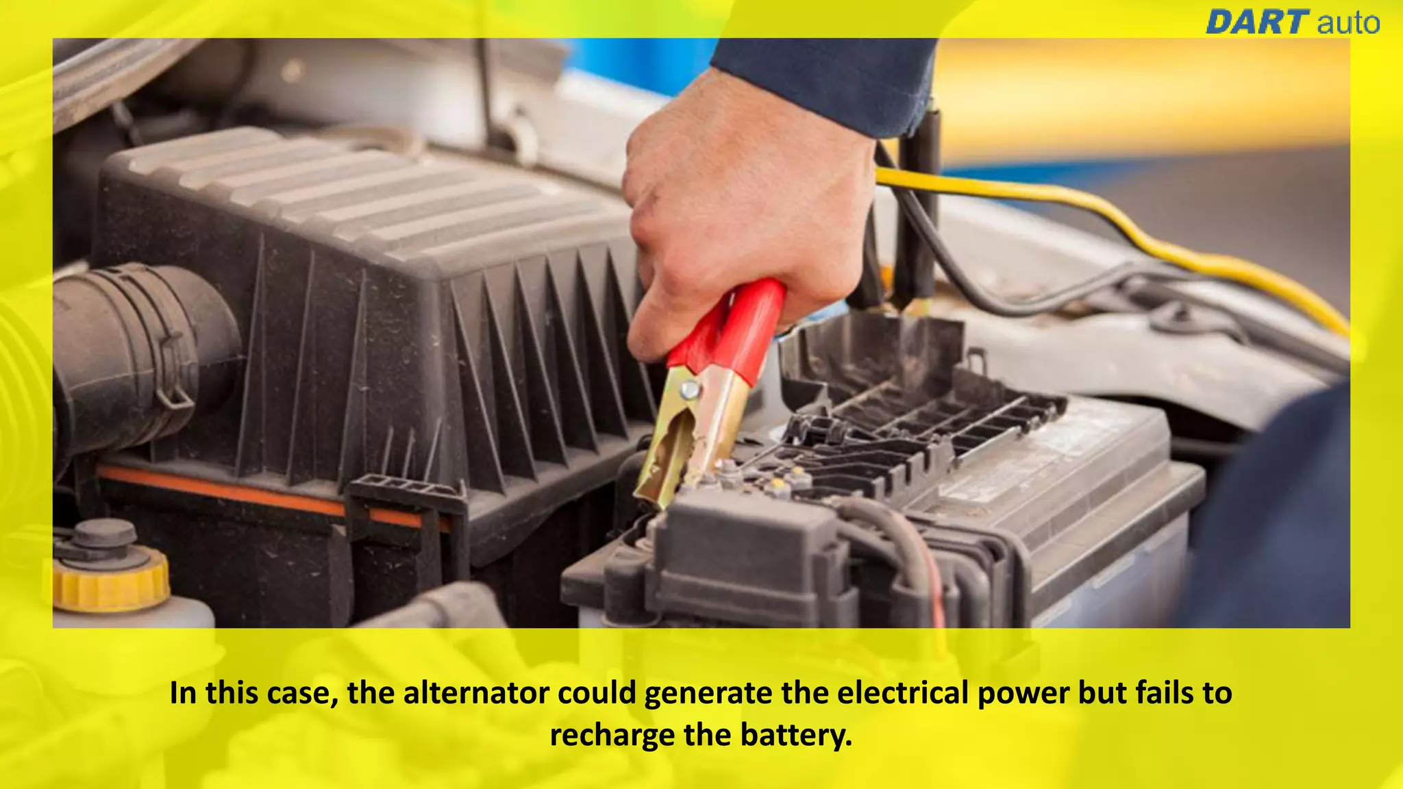 Signs of a Faulty Alternator Voltage Regulator in a Car