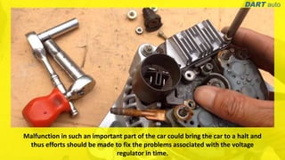 Signs of a Faulty Alternator Voltage Regulator in a Car PPTX