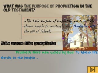 WHAT IS A PROPHET IN BIBLICAL TERMS visual data 3