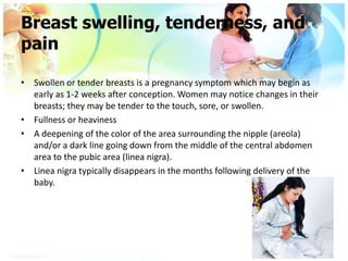 Signs & symptoms of pregnancy | PPTX