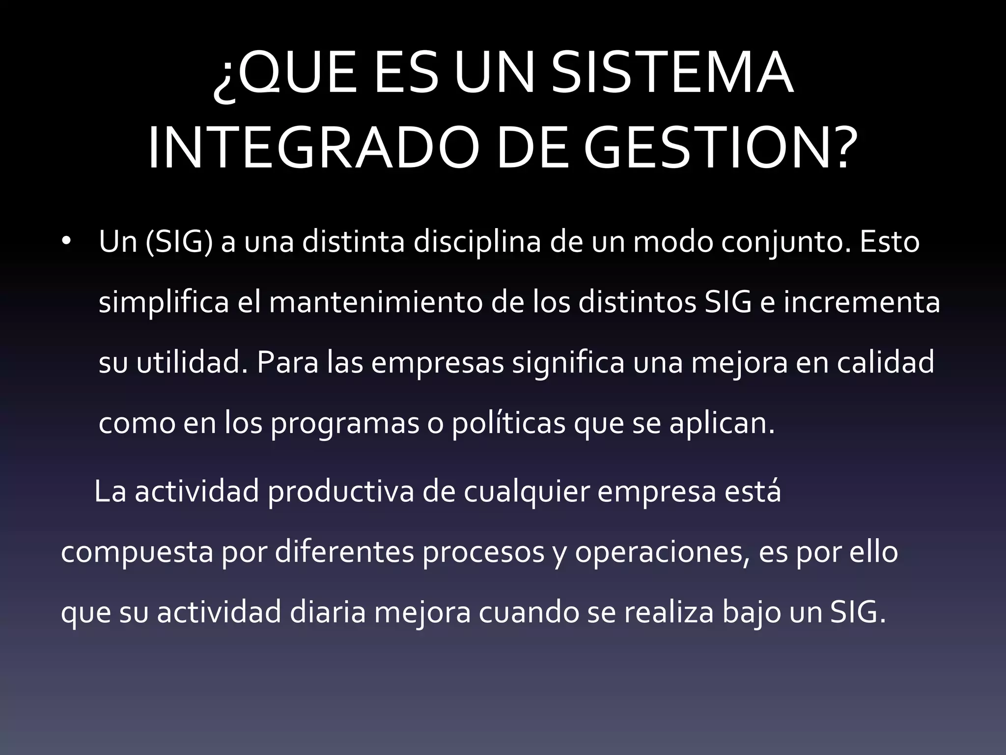 Evolución de los sistemas integrados de gestión. | PPTX | Business ...