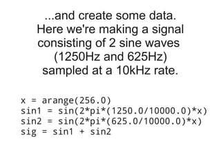 Digital signal processing through speech, hearing, and Python | PDF