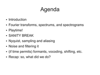 Digital signal processing through speech, hearing, and Python | PDF