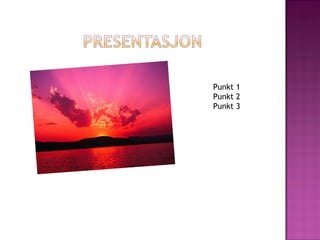 Punkt 1 Punkt 2 Punkt 3 