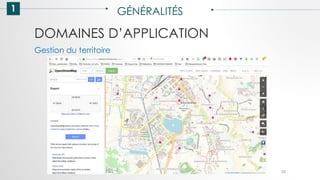 DOMAINES D’APPLICATION
1 GÉNÉRALITÉS
22
Gestion du territoire
 