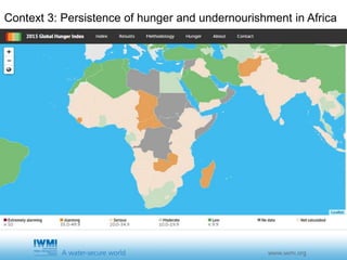 SIGSSA Initiative by Tim Williams, IWMI