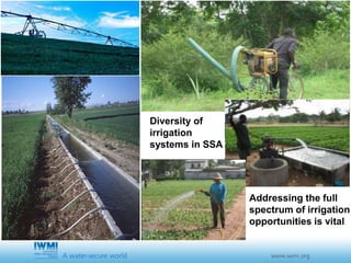 SIGSSA Initiative by Tim Williams, IWMI