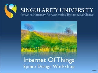 Internet Of Things
Spime Design Workshop
                        Jurvetson
 