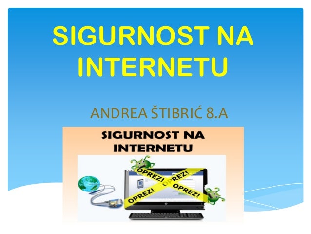 Sigurnost na internetu 2015 - 8