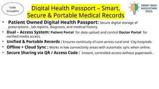 Overview of SIH project problemstatement | PPTX