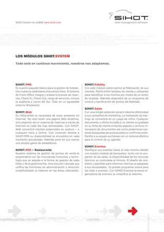 Sihot Rmt S I H O T (HOTEL (MANAGEMENT SYSTEM) | PDF