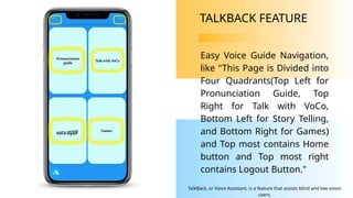 Talkback Button SIH ppt 22 for reference and educatio purpose | PPTX