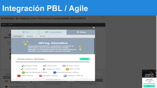 Integración PBL / Agile  