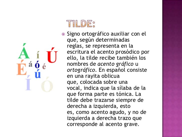 Signos ortograficos
