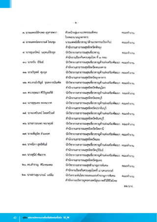 42 คู่มือ บริหารจัดการงานโรคไม่ติดต่อเรื้อรัง SI3
M
 