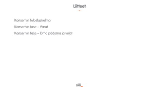 Siili Solutions - sijoittajaesitys Nordnet 5.4.2016