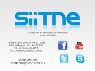 Base  Tecnológica - Software Libre - OpenSource Open Source: libertad, profesionalidad, garantías y servicio •  El código es abierto: Mayor independencia para el cliente. •  Estricta metodología y proyectos documentados. •  Alto Control de calidad •  Aplicación de Metodología OSMM •  Productos en constante crecimiento y rápida evolución •  Ahorro en licencias. Inversión en valor. Ventajas para las PyME e Instituciones Educativas Optimizar procesos de negocio 