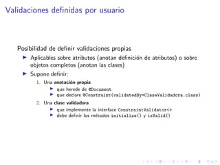 Persistencia avanzada de datos en Java. JPA | PDF