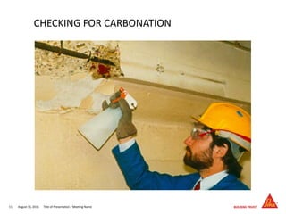 August 16, 201611 Title of Presentation / Meeting Name
CHECKING FOR CARBONATION
 