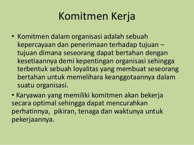 KOMITMEN KERJA DOWNLOAD KOMITMEN KERJA DOWNLOAD