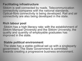 Sikkim buisness