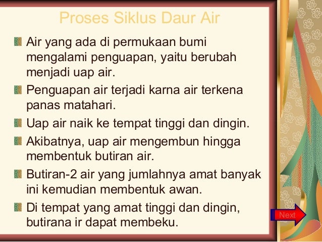 Siklus Daur Air