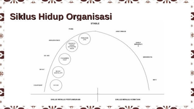  Teori  dan Pengembangan Organisasi Siklus  daur hidup 