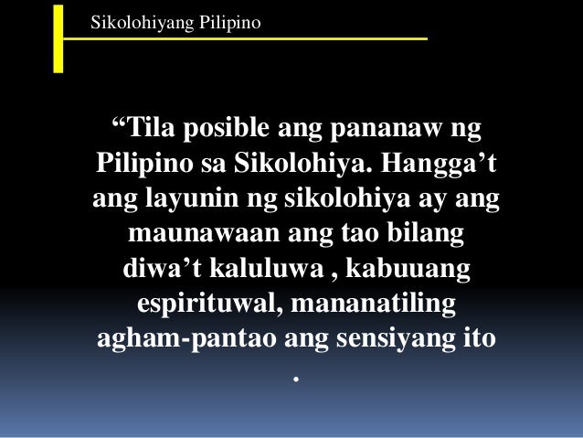 Sikolohiyang pilipino ebook