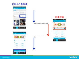 抓取元件屬性值	
影像辨識	
 