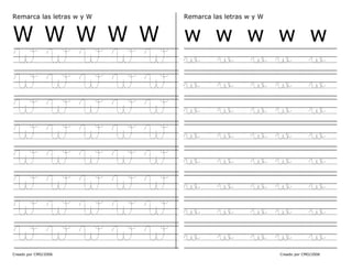 Creado por CMD/2006 Creado por CMD/2006
Remarca las letras w y W
W W W W W
W W W W W
W W W W W
W W W W W
W W W W W
W W W W W
W W W W W
W W W W W
W W W W W
Remarca las letras w y W
w w w w w
w w w w w
w w w w w
w w w w w
w w w w w
w w w w w
w w w w w
w w w w w
w w w w w
 