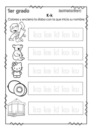 RECURSOS PARA LA LECTOESCRITURA.
