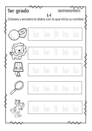 RECURSOS PARA LA LECTOESCRITURA.