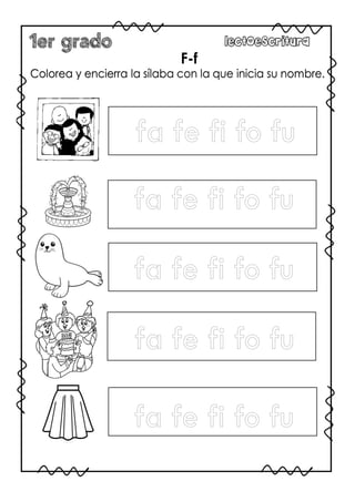 RECURSOS PARA LA LECTOESCRITURA.