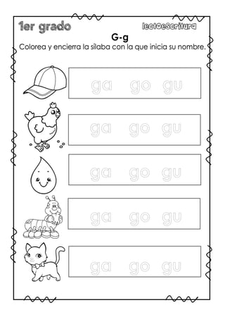 RECURSOS PARA LA LECTOESCRITURA.