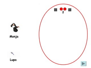 2
Pizarra
Monja
Lupa
Paleta
 