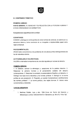 Silabo i introduccion al derecho1