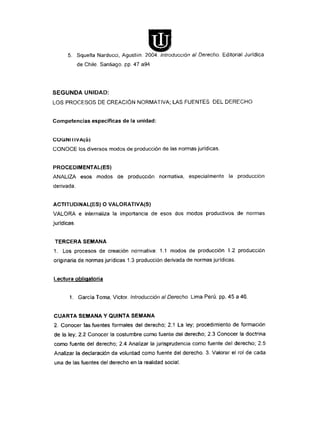 Silabo i introduccion al derecho1