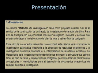 Presentación
 
