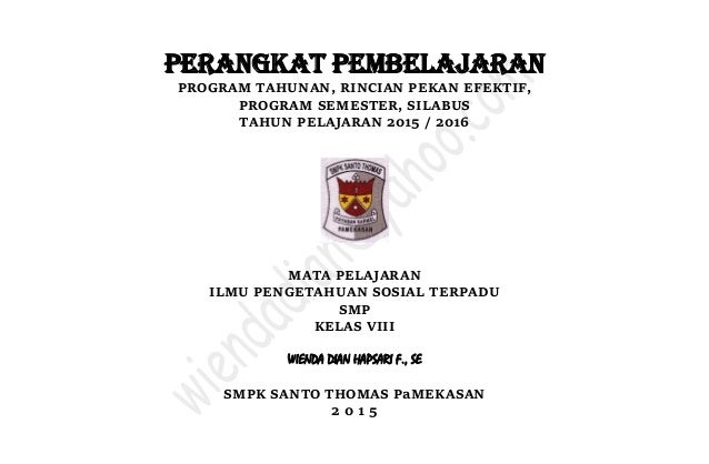 Silabus Ips Smp Kelas 8 Kurikulum 2013 Wiendasblog4everyone Blogspot