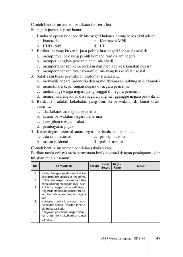 Silabus & rpp sd pkn 6(1)