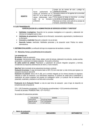 Silabus seminario tesis ii