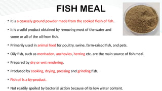 FISH SILAGE & FISH MEAL | PPTX