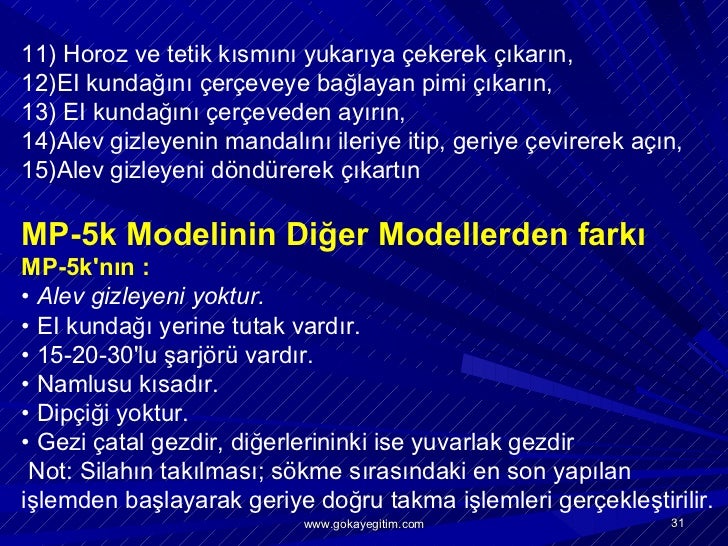 Dipcik Ve El Kundaklari