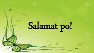 Salamat po!
 