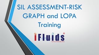 SIL ASSESSMENT-RISK
GRAPH and LOPA
Training
 