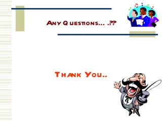 Any Questions….?? Thank You.. 
