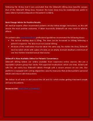 Sildalis 50mg Online