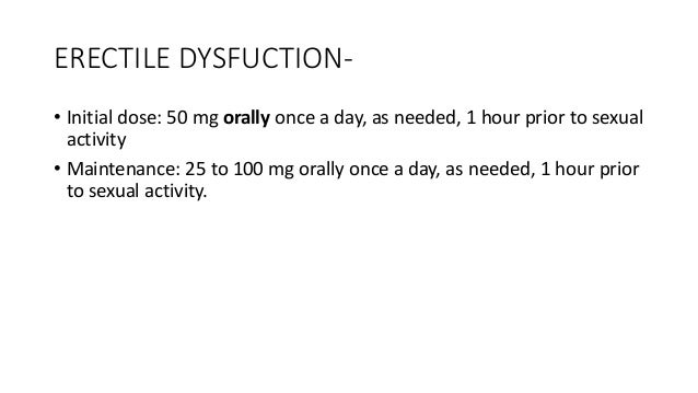 Viagra recreational dose